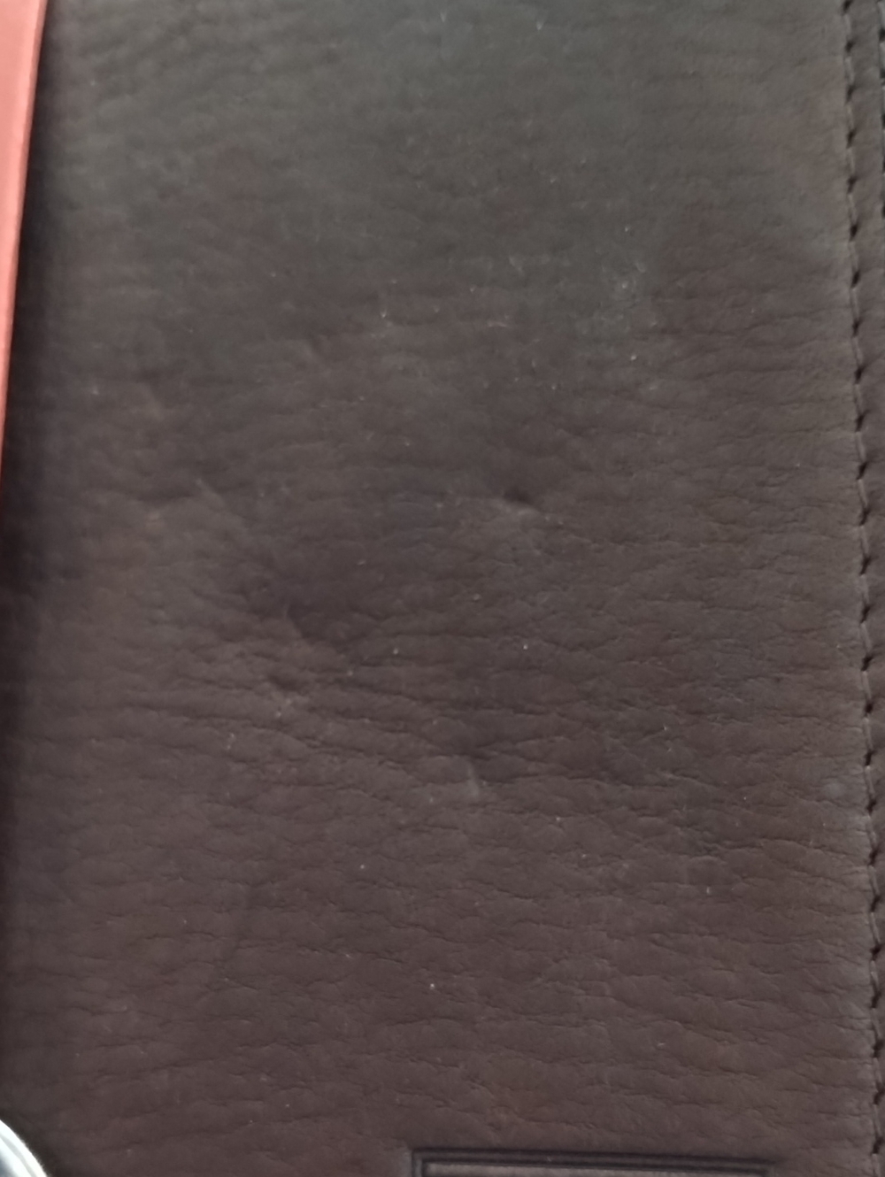 Fossil Brown Leather Trifold Wallet with Keychain Tag NWT Colorado Tin Extra Cap - Picture 9 of 11